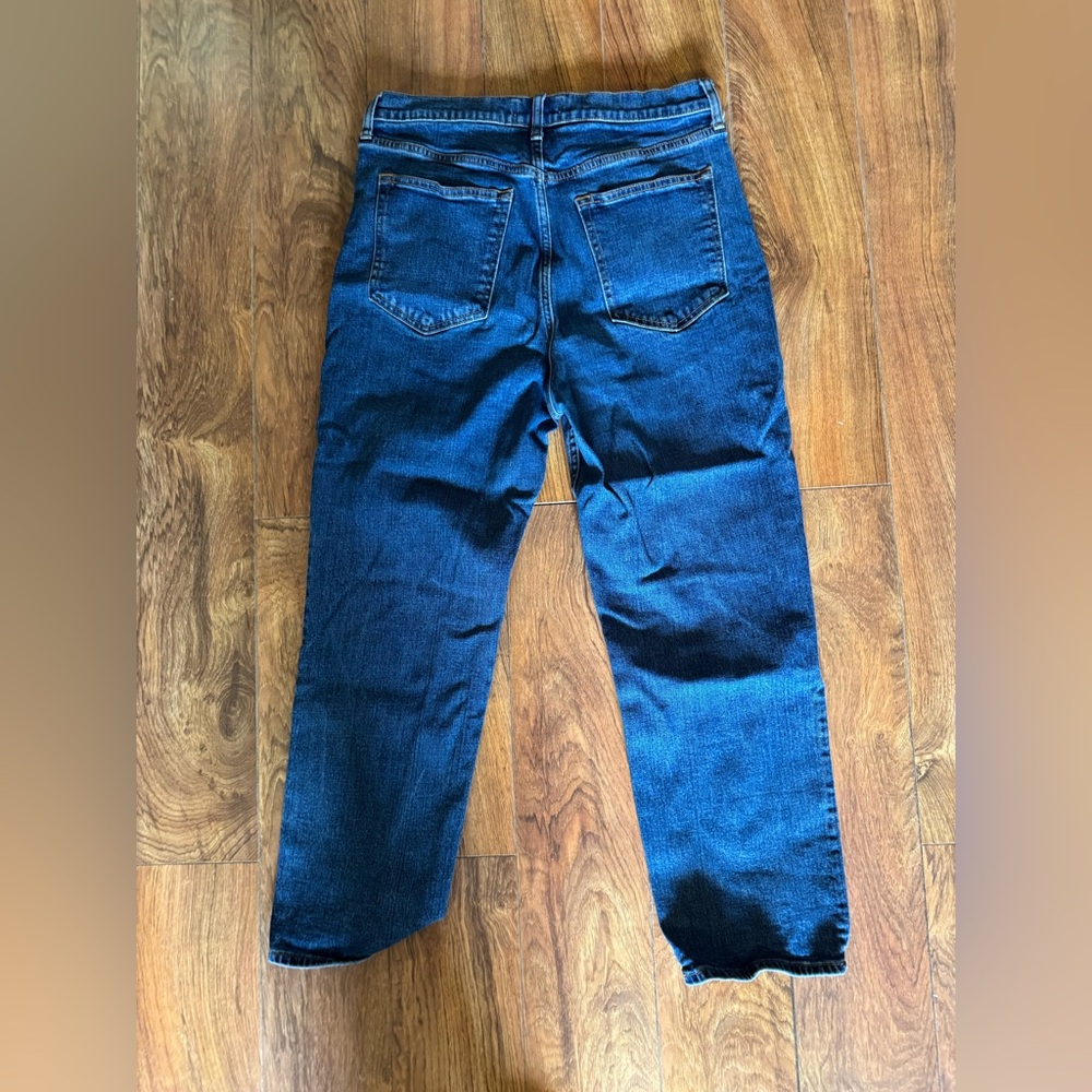 Abercrombie & Fitch Women’s Ankle Straight Ultra High Rise Jeans